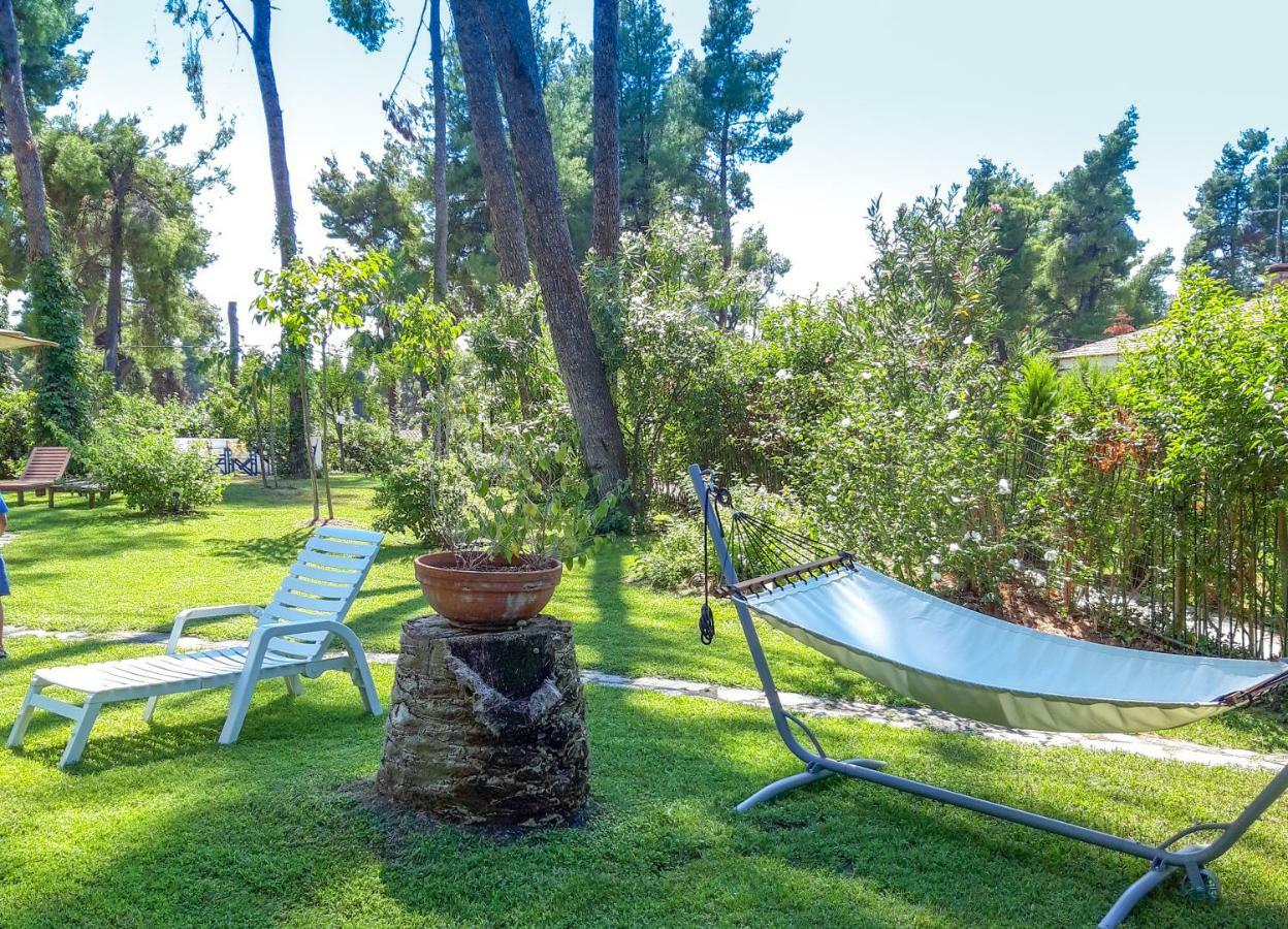 Villa Aurora In Sani With Garden And Pool Luaran gambar